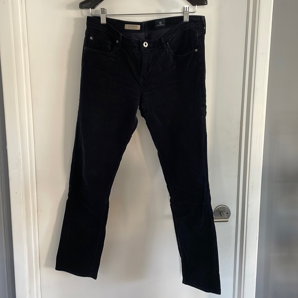 Adriano Goldschmies Navy Blue Corduroys -30P